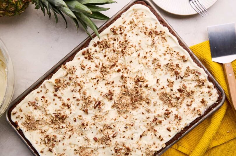 Hummingbird Sheet Cake – The Stay At Home Chef