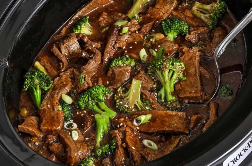 Slow Cooker Beef and Broccoli