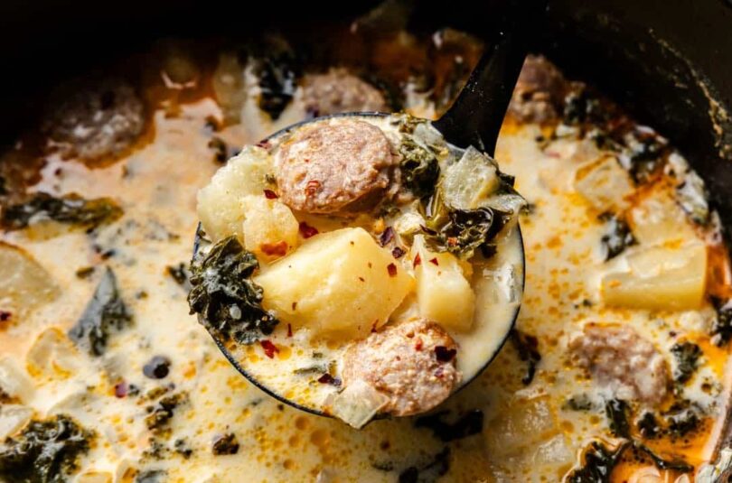 Slow Cooker Zuppa Toscana – The Stay At Home Chef