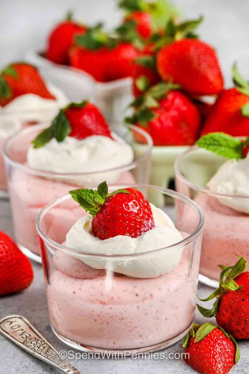 Strawberry Mousse – Spend With Pennies