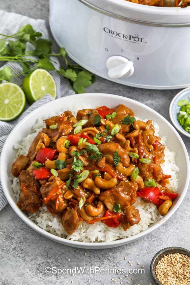 Crockpot-Cashew-Chicken-SpendWithPennies-6.jpg Crockpot Cashew Chicken – Spend With Pennies