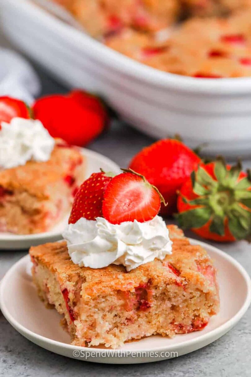 Strawberry Cake – Spend With Pennies