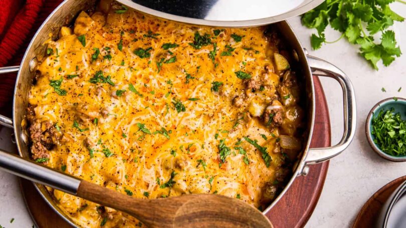 Skillet American Picadillo – The Stay At Home Chef