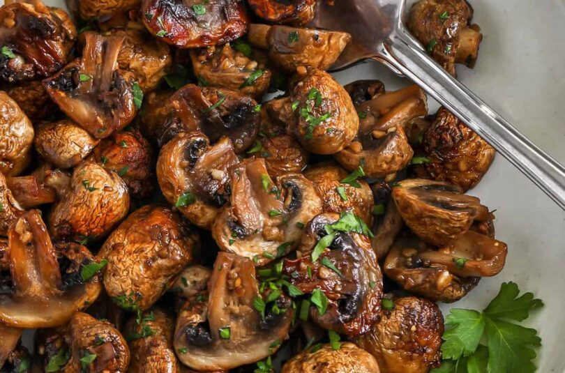 Roasted Mushrooms – Spend With Pennies