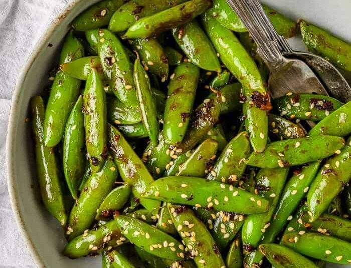 Sesame Ginger Snap Peas – Spend With Pennies