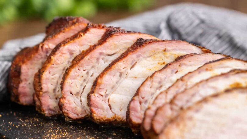 Easy Smoked Pork Loin – The Stay At Home Chef