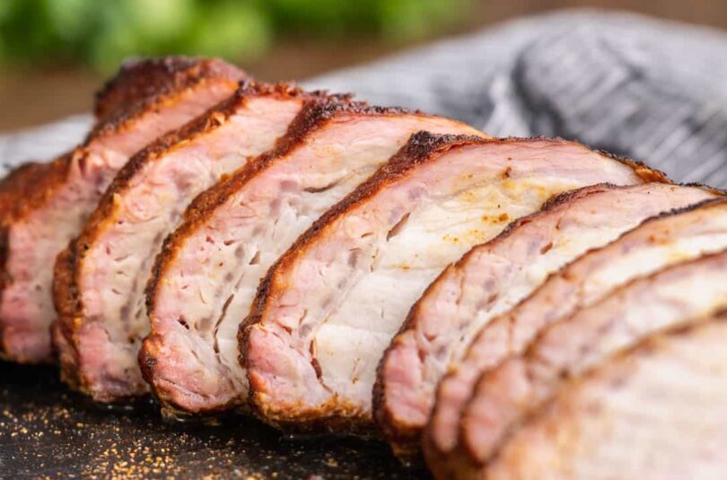 Easy Smoked Pork Loin – The Stay At Home Chef