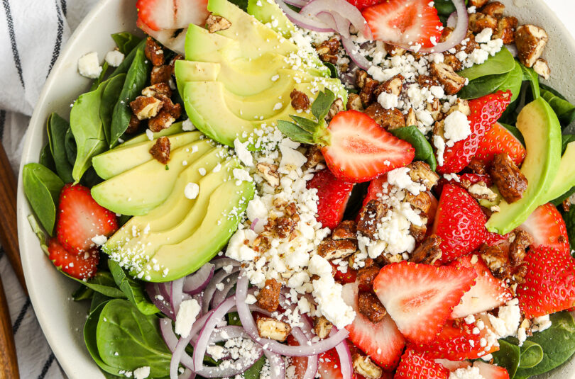 Strawberry Spinach Salad – Spend With Pennies
