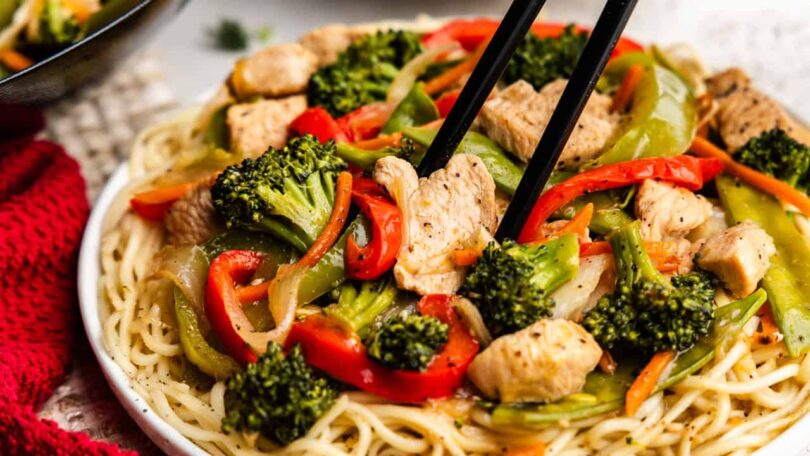 Takeout Chicken Stir Fry – The Stay At Home Chef