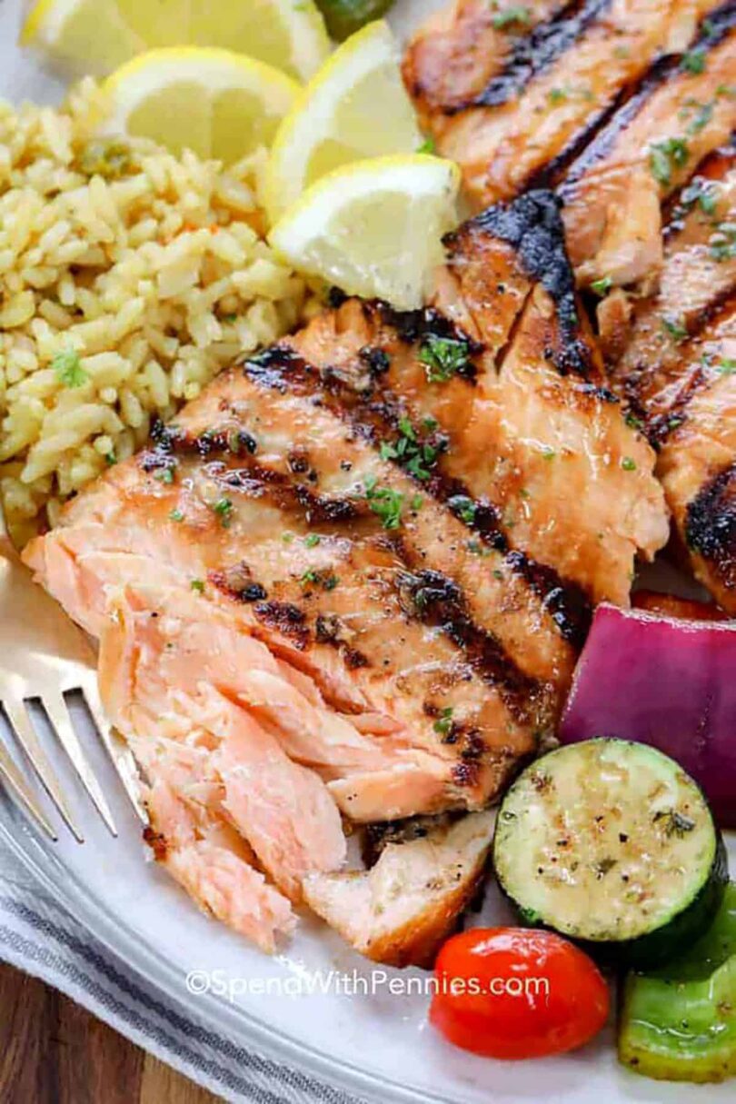 Grilled Salmon – Spend With Pennies