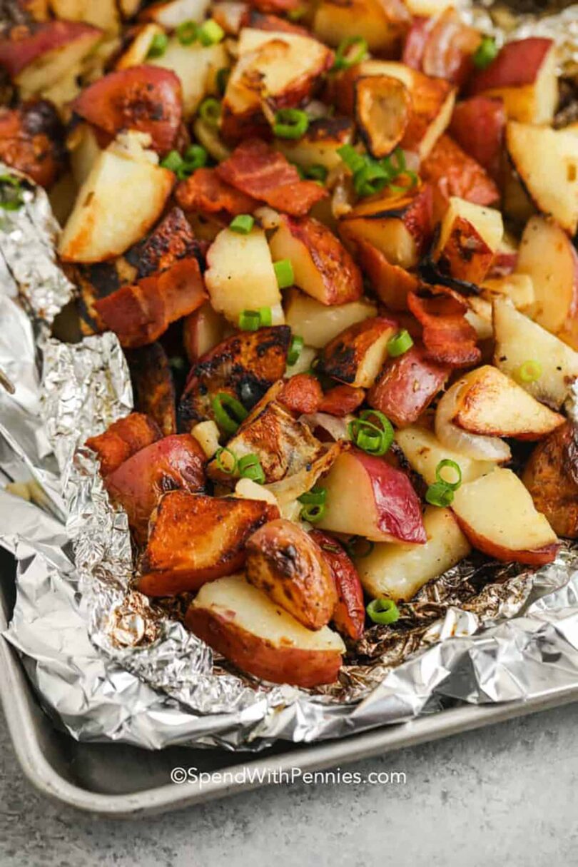 Grilled Potatoes – Spend With Pennies