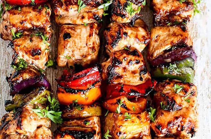 Hawaiian Chicken Kabobs – Spend With Pennies