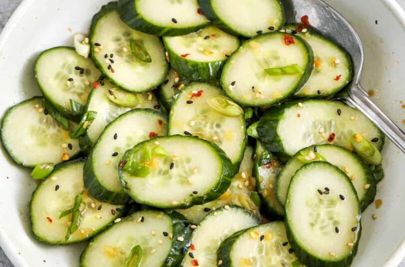 Asian Cucumber Salad – Spend With Pennies