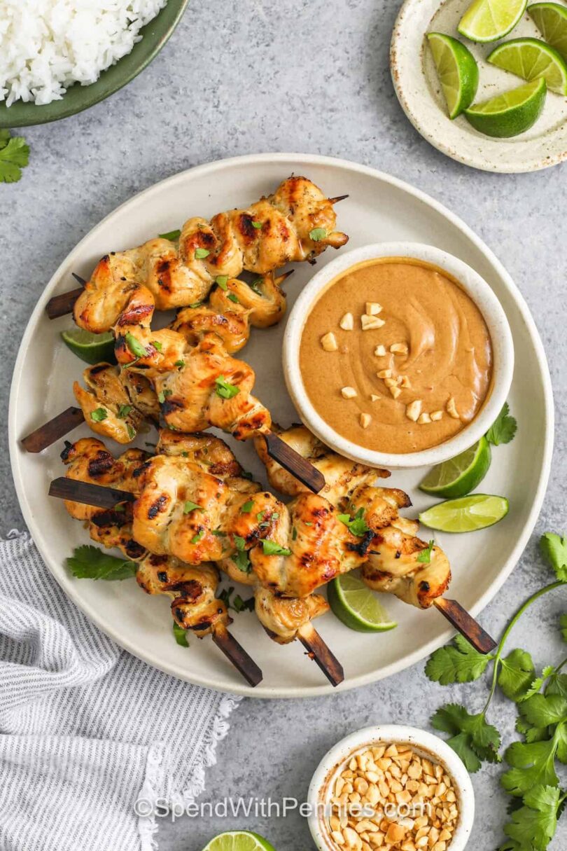 Chicken Satay – Spend With Pennies