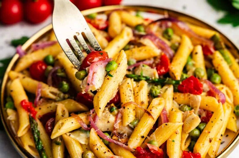 Creamy Pasta Primavera