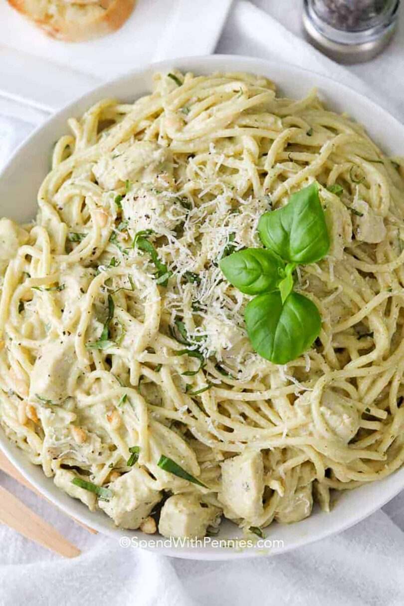 Pesto Pasta – Spend With Pennies