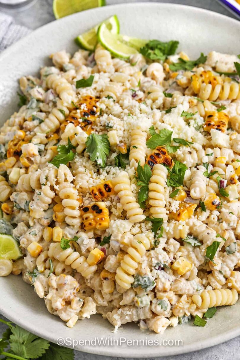 Elote Pasta Salad – Spend With Pennies
