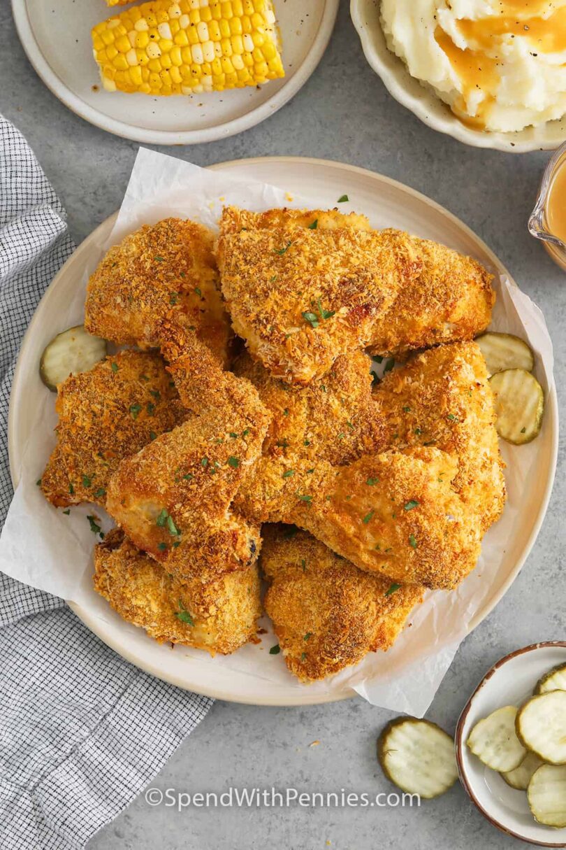 Oven Fried Chicken – Spend With Pennies
