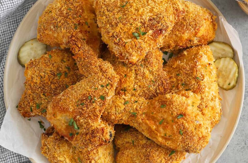 Oven Fried Chicken – Spend With Pennies