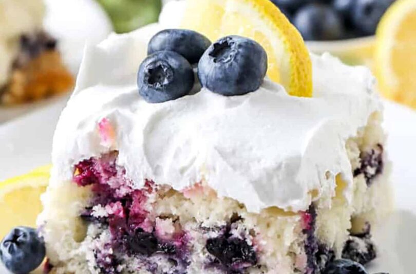 Lemon Blueberry Cake – Spend With Pennies