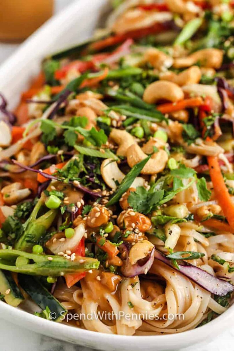 Sesame Ginger Noodle Salad – Spend With Pennies