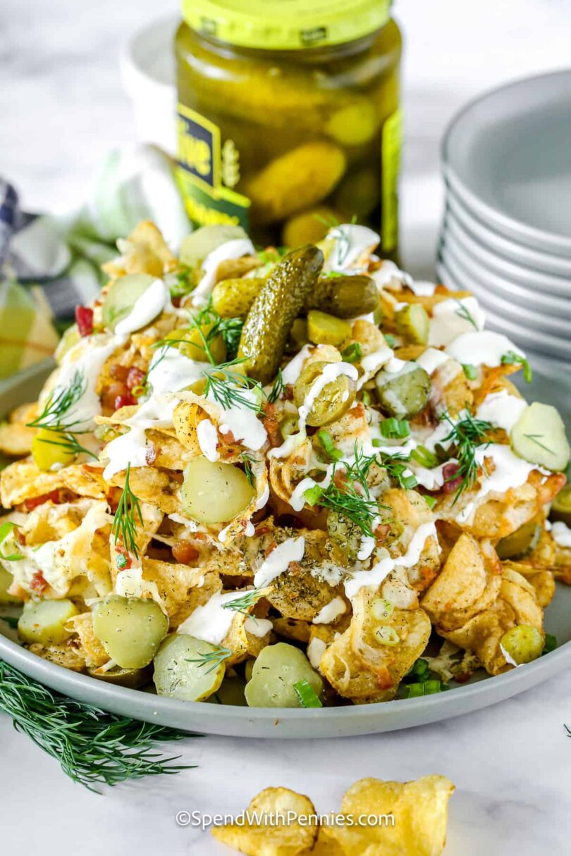 Dill Pickle Nachos – Spend With Pennies