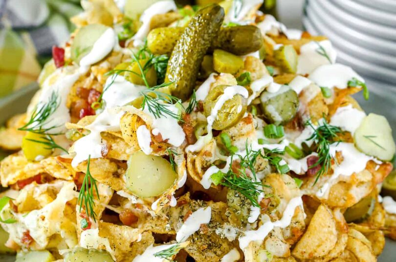 Dill Pickle Nachos – Spend With Pennies