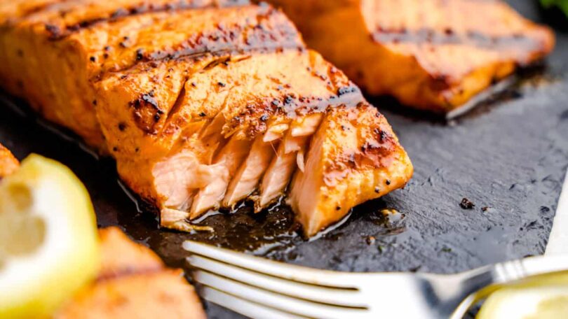 Simple Grilled Salmon