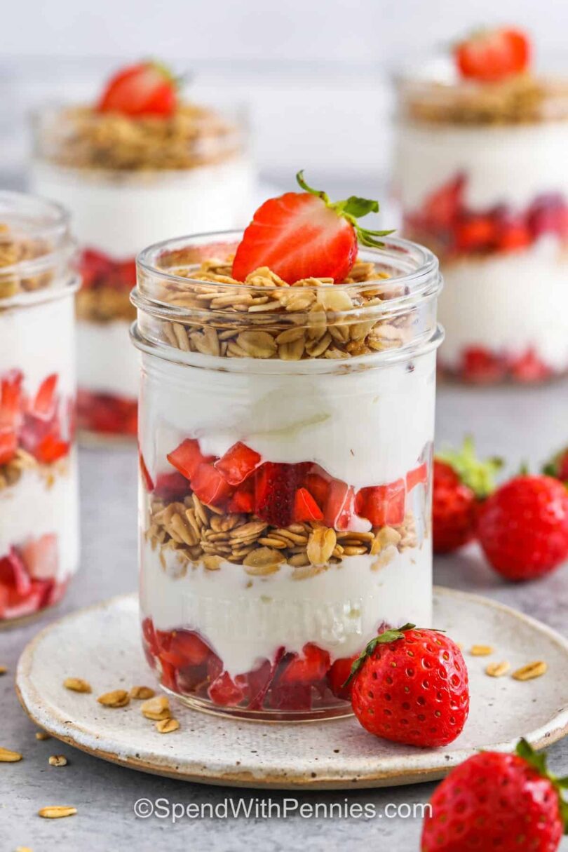 Strawberry Parfait – Spend With Pennies