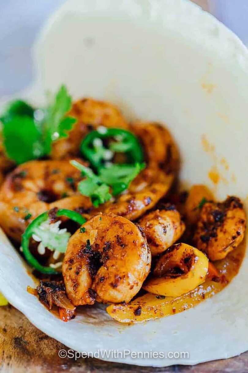 Shrimp Fajitas – Spend With Pennies