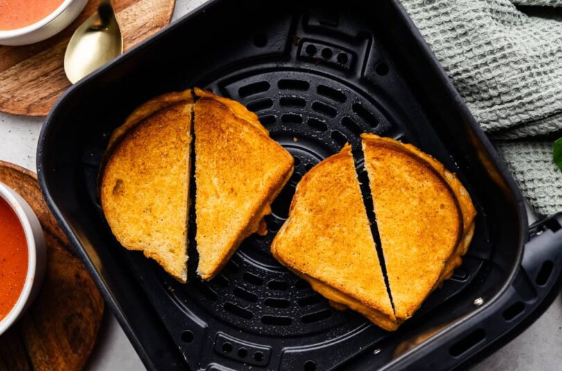 Air Fryer Grilled Cheese