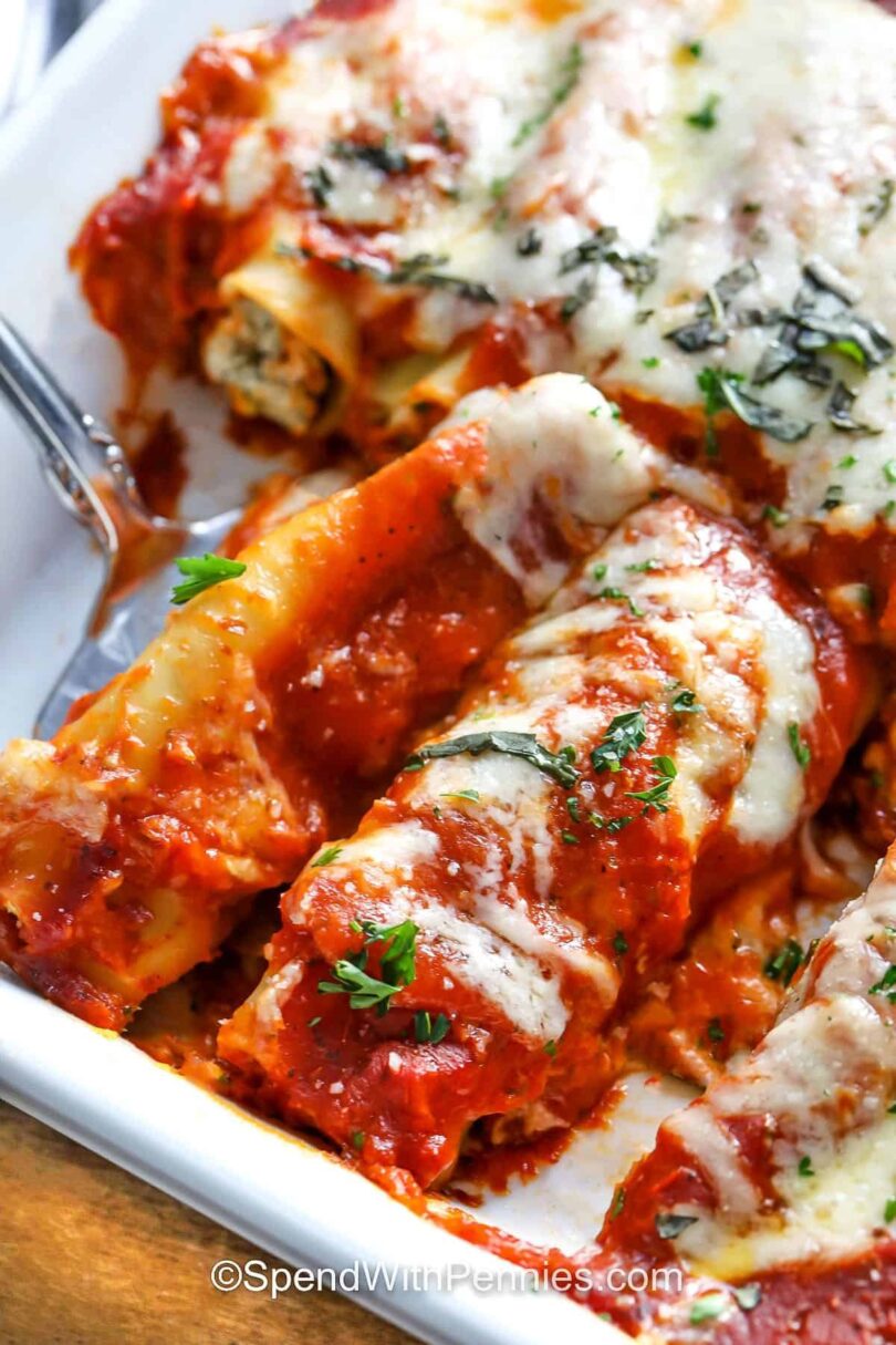 Cheese Cannelloni – Spend With Pennies