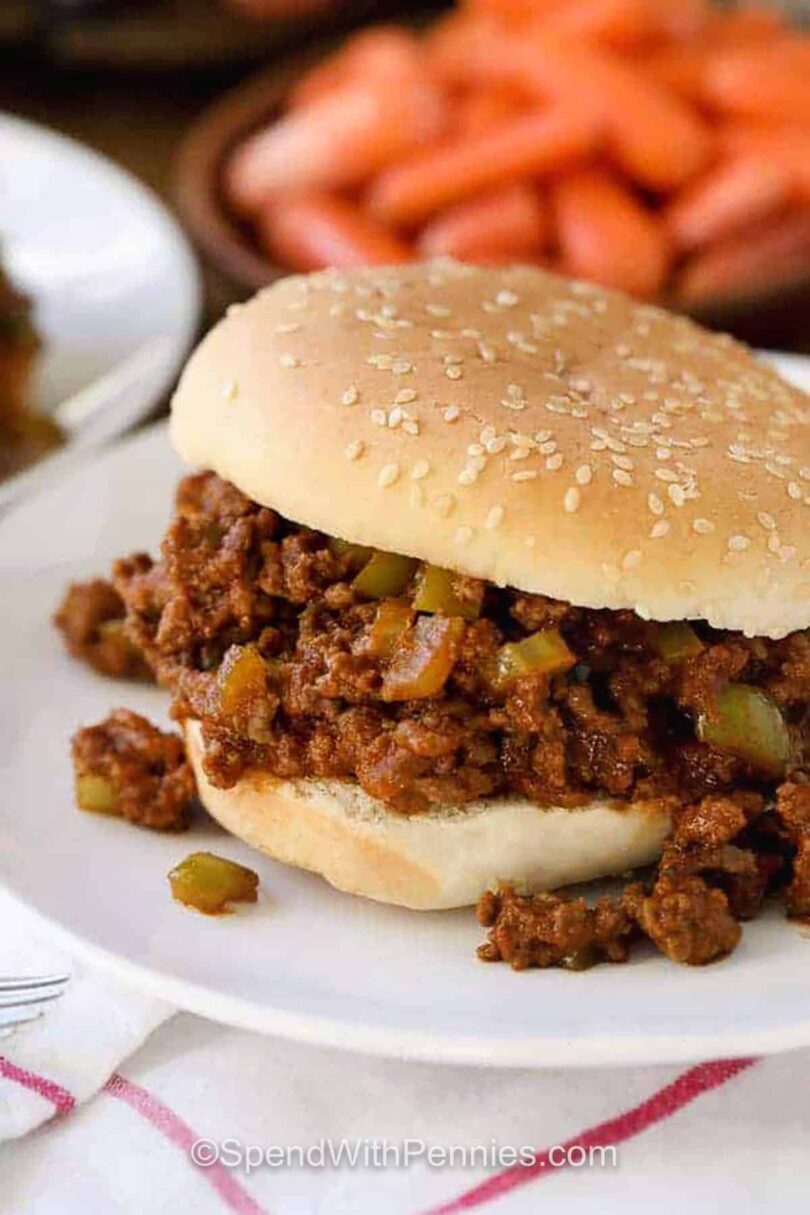 Crock Pot Sloppy Joes – Spend With Pennies