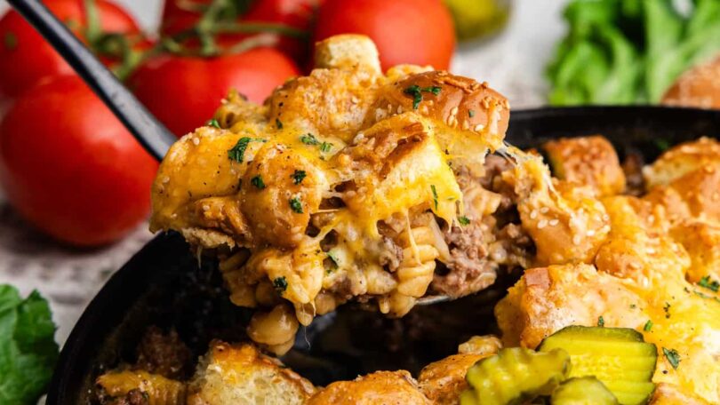 Loaded-Cheeseburger-Casserole-H1.jpg Loaded Cheeseburger Casserole