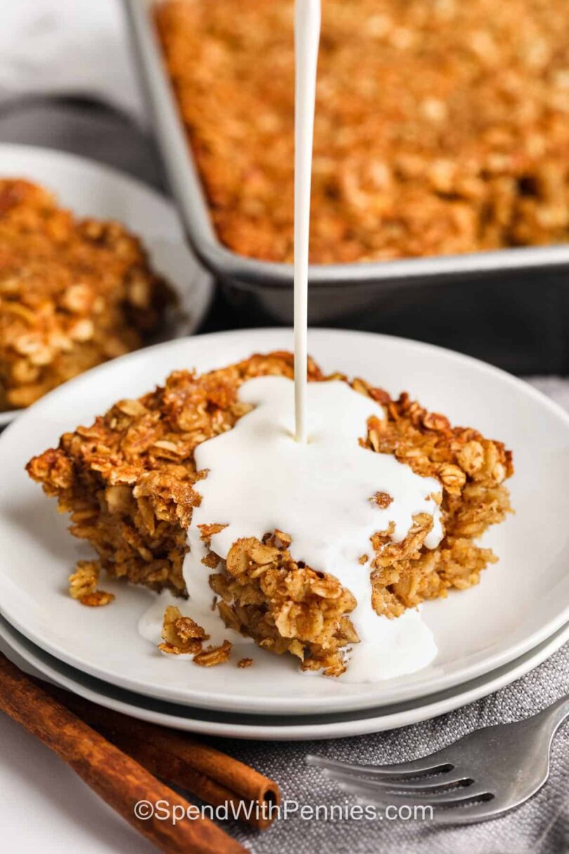 Brown-Sugar-Baked-Oatmeal-2-SpendWithPennies-6.jpg Brown Sugar Baked Oatmeal {Made From Scratch!}