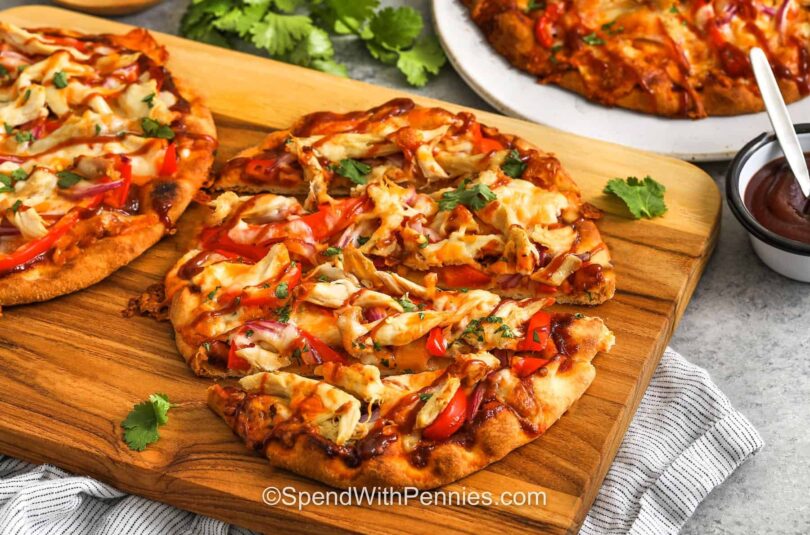 BBQ-Chicken-Flatbread-SpendWithPennies-8.jpg BBQ Chicken Flatbread