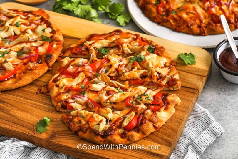 BBQ-Chicken-Flatbread-SpendWithPennies-8.jpg BBQ Chicken Flatbread