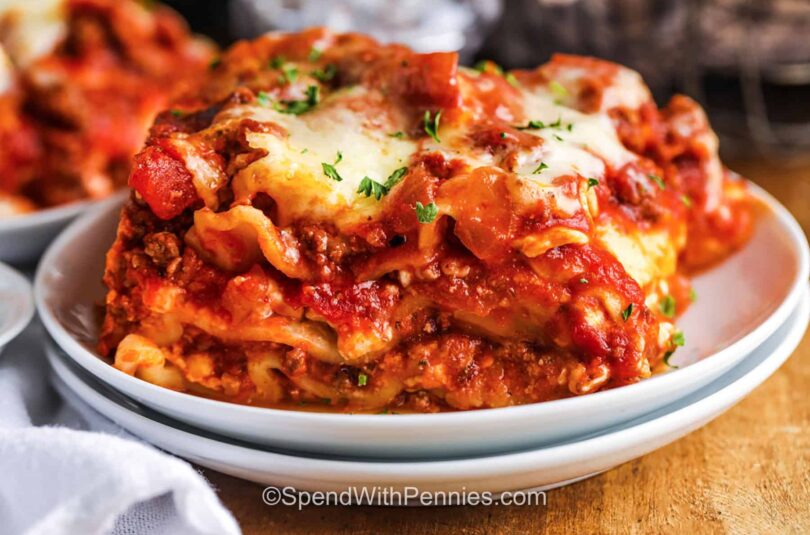 Crockpot-Lasagna-2-SpendWithPennies-10.jpg "Lazy" Lasagna That Still Wows!