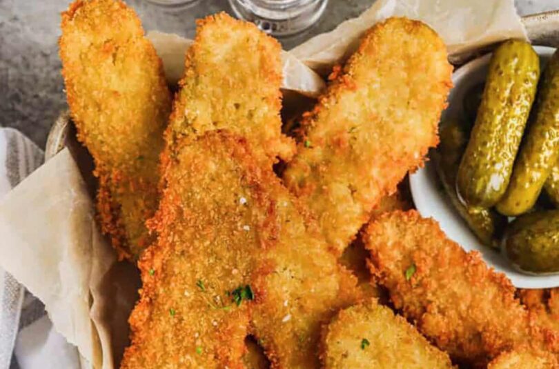 Cropped-Crispy-Fried-Pickles-SpendWithPennies.jpg Make Restaurant Worthy Fried Pickles in Minutes