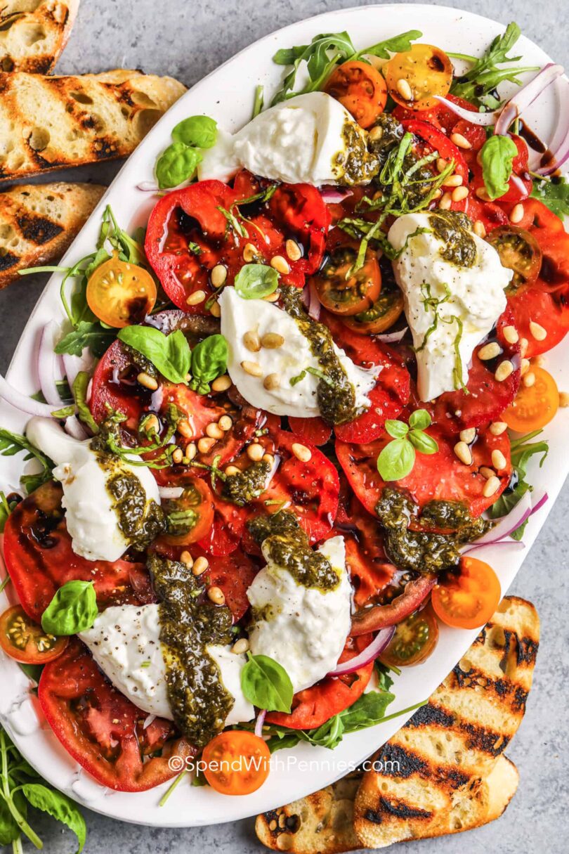 Tomato Burrata Salad